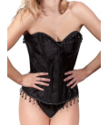 Corset Satin Et Perles