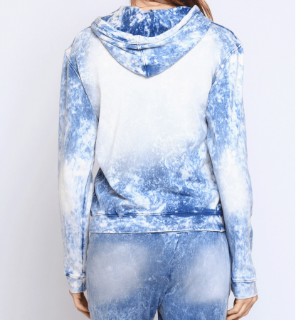 Sweat capuche délavé Eponge Sweat capuche délavé Eponge