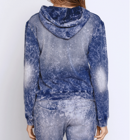 Sweat capuche délavé Eponge Sweat capuche délavé Eponge