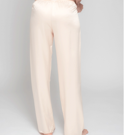 Pantalon satin dentelle Solange