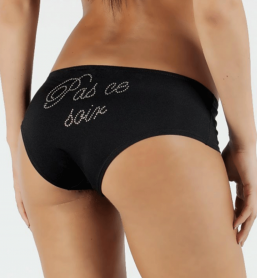 Culotte en microfibre Pas ce soir