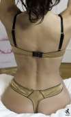 String Satin Dentelle VALENTIN