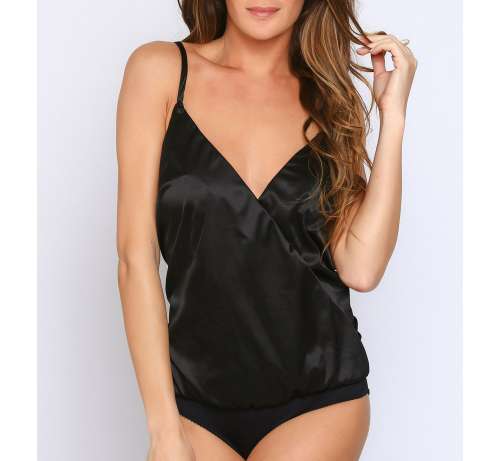 Body Débardeur Cache Coeur Satin