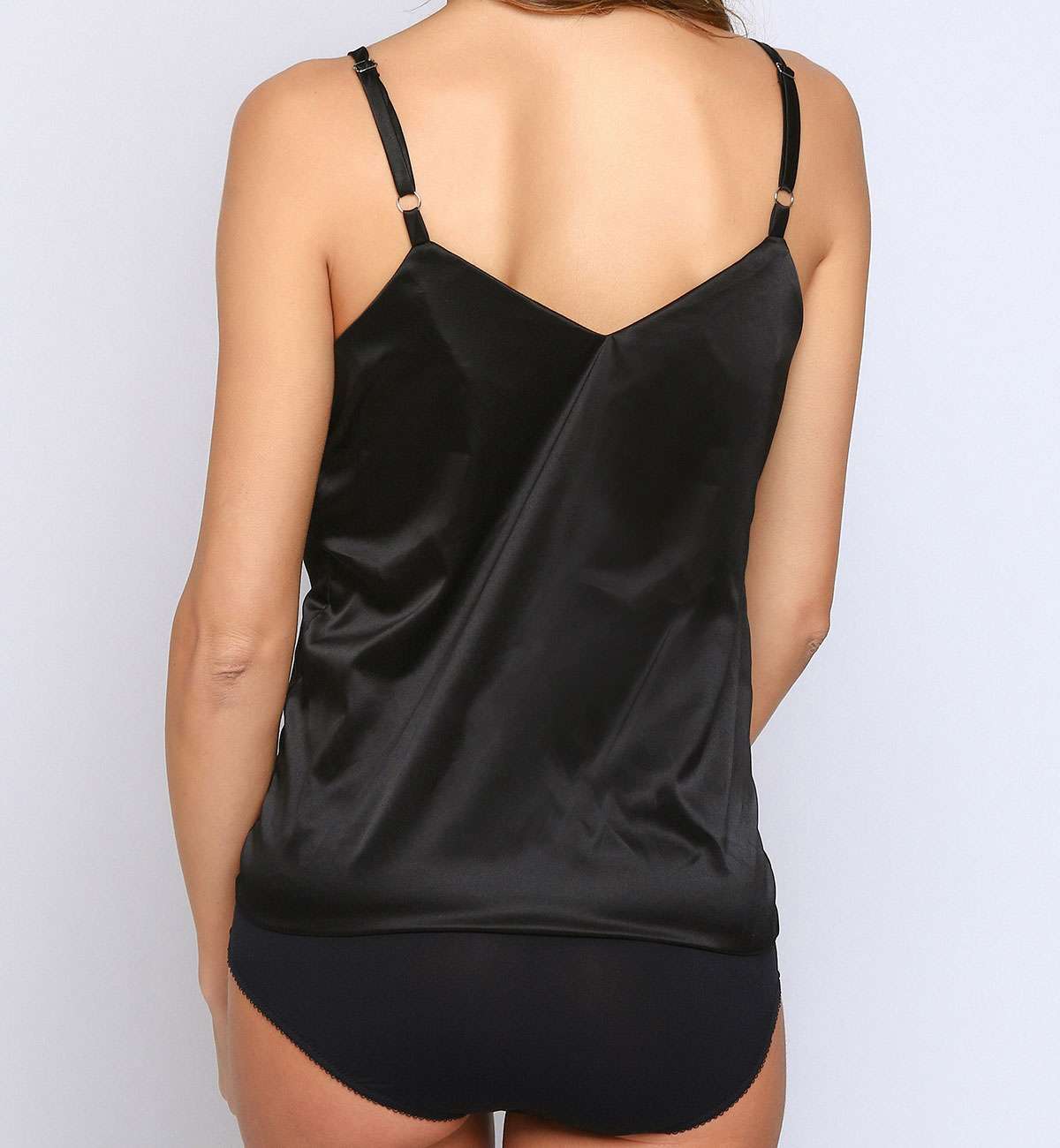 Body Débardeur Colle V Satin Body Débardeur Colle V Satin
