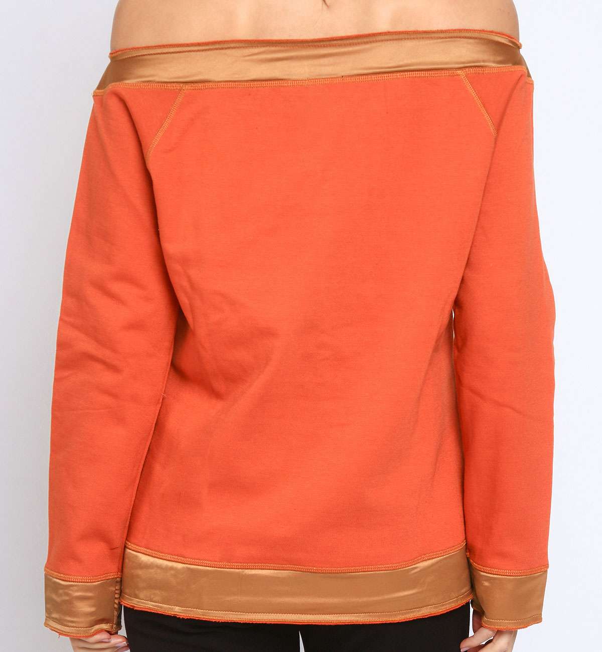 TOP SOLVIN ROUILLE COL BATEAU TOP SOLVIN ROUILLE COL BATEAU