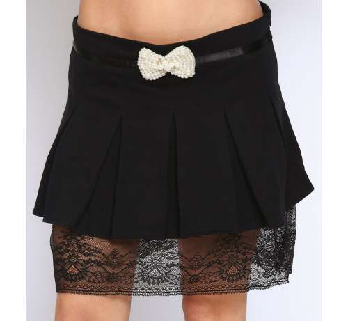 Mini jupe crop dendelle