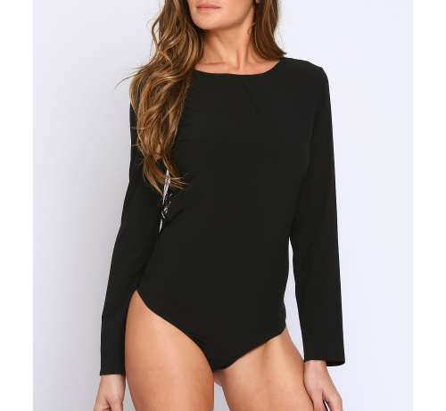 Body Manche Longue Dentelle Dos