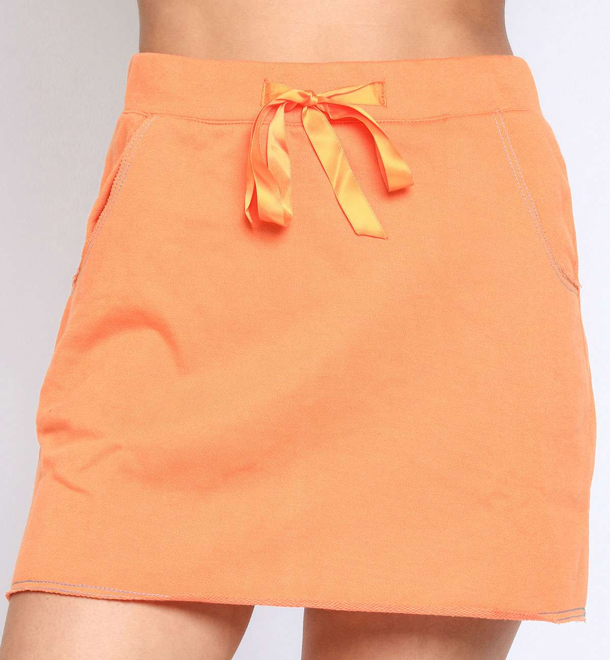 Jupe courte Taille Haute coton Léa