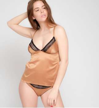 Caraco Satin Dentelle... 2