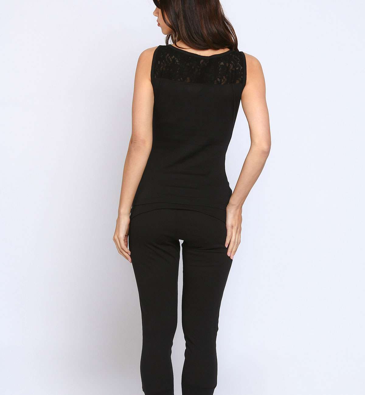 Débardeur Coton Dentelle