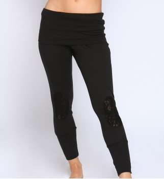 Pantalon Coton Dentelle 2