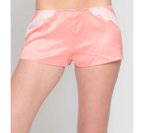 Short satin et dentelle Solange