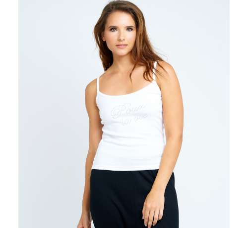 Débardeur de nuit message Pour la vie