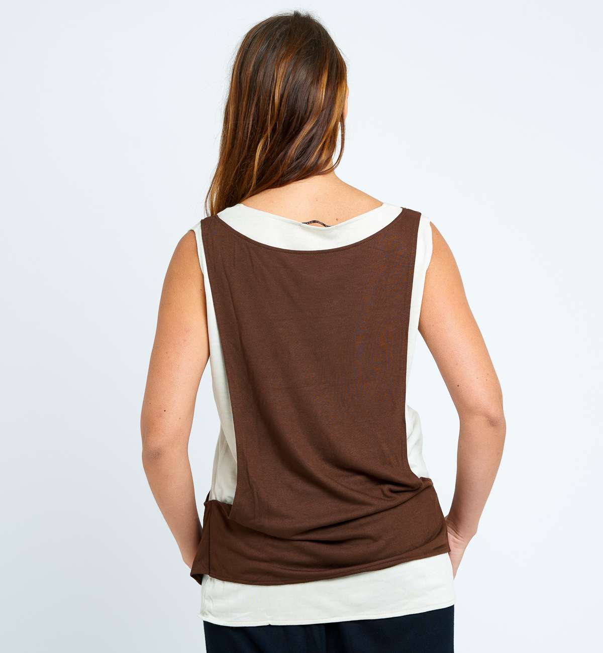 débardeur double bambou