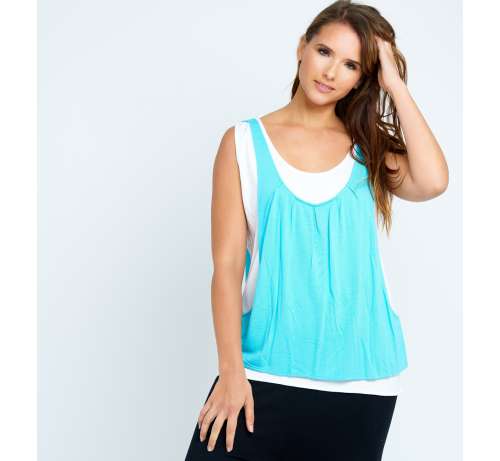 débardeur double bambou