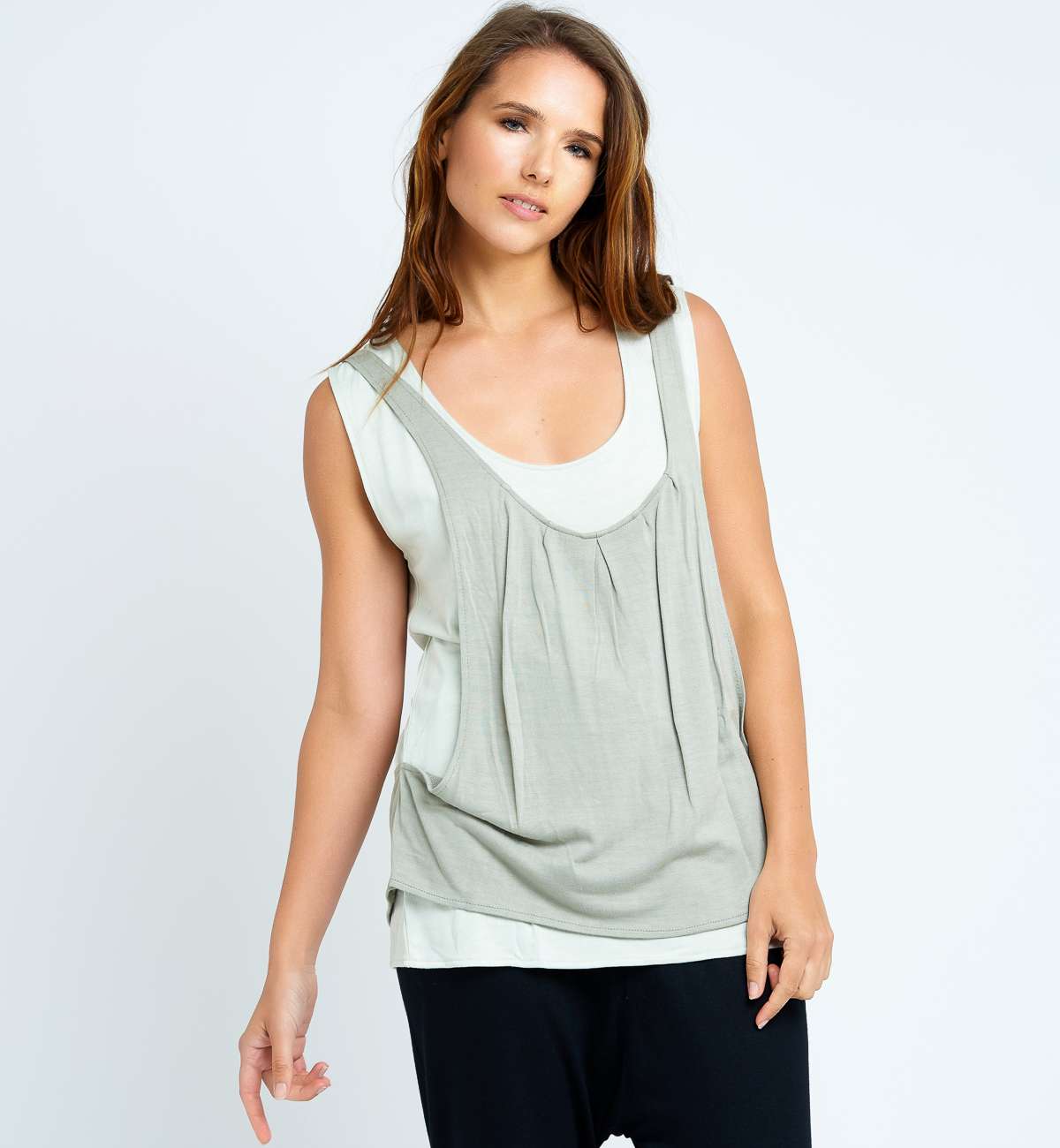 débardeur double bambou