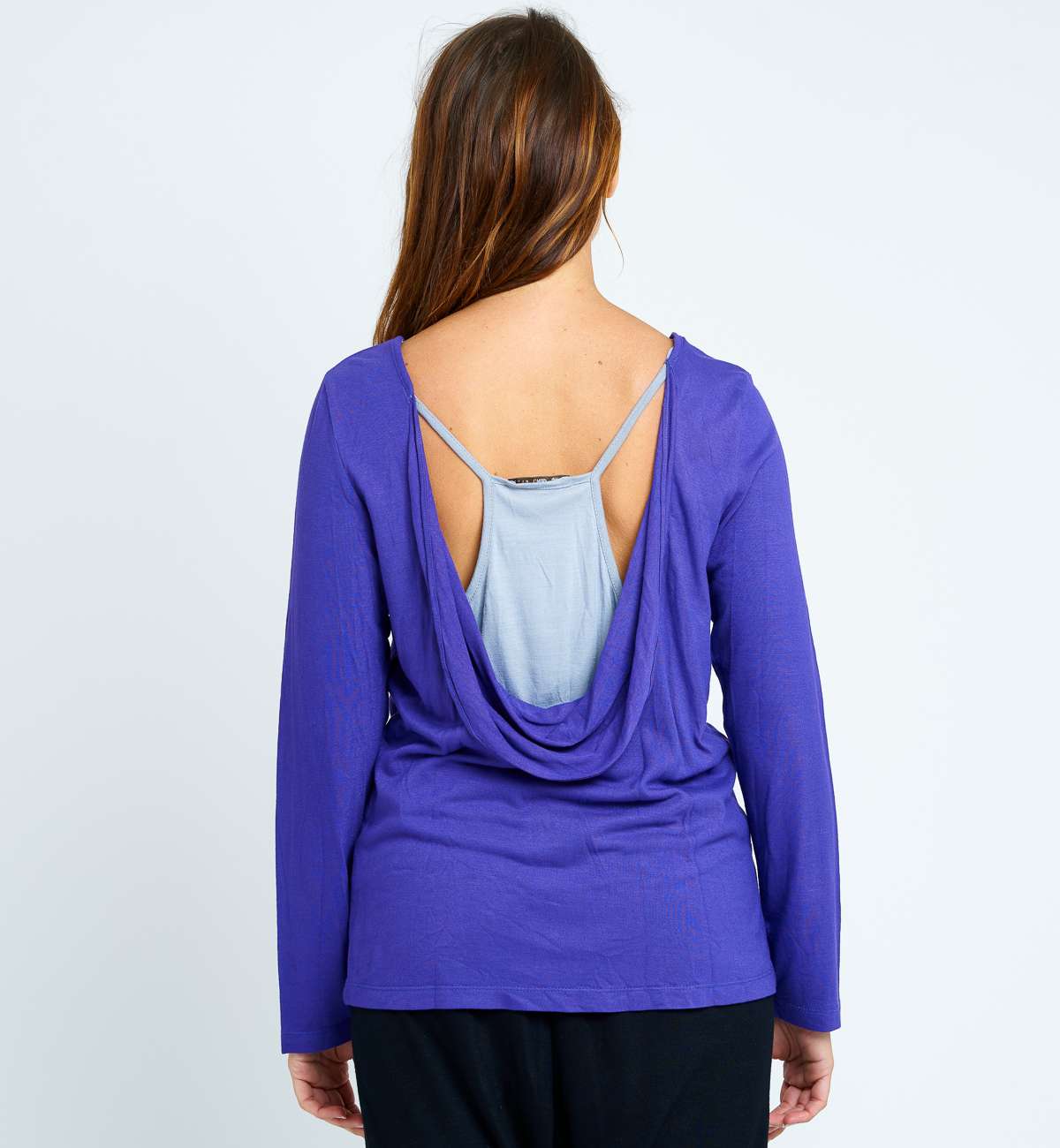 T-shirt double bambou manche longue