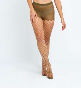 Collant grande résille