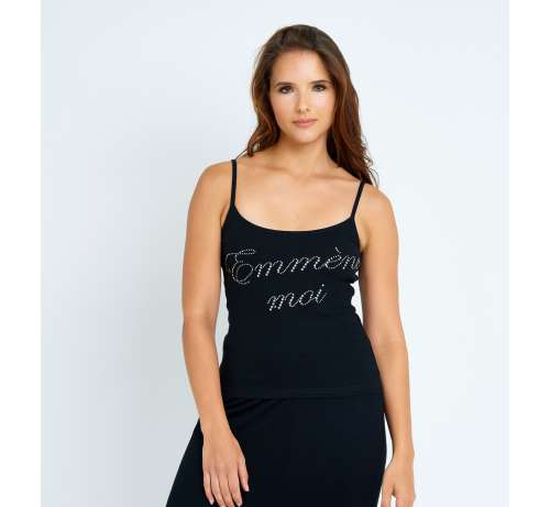 Débardeur de nuit message Emmènes moi