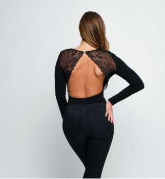 Body Manche Longue Dentelle... 2