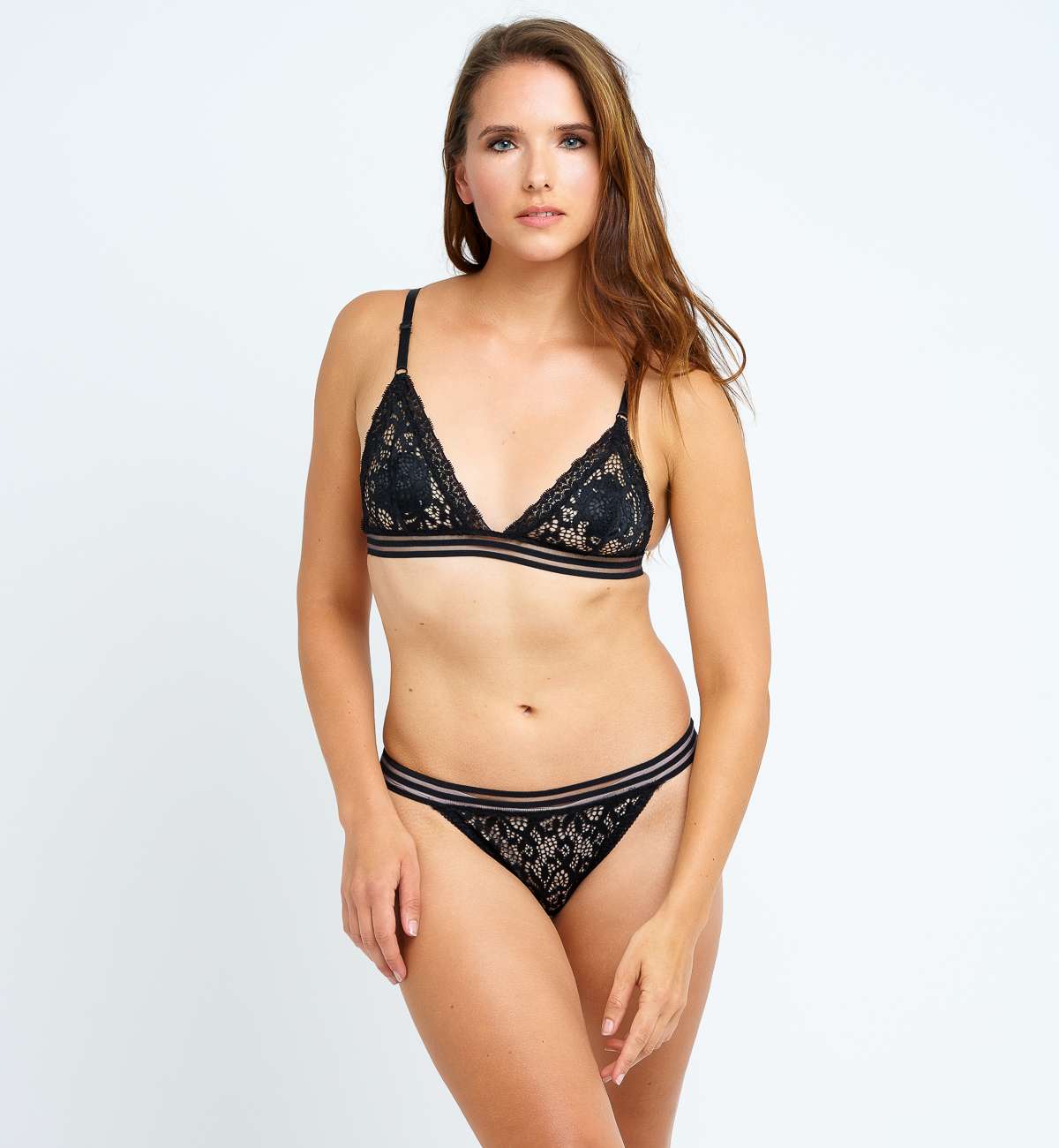 Ensemble sg slip dentelle