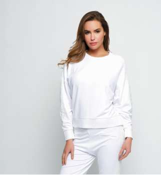 Sweat bambou dentelle