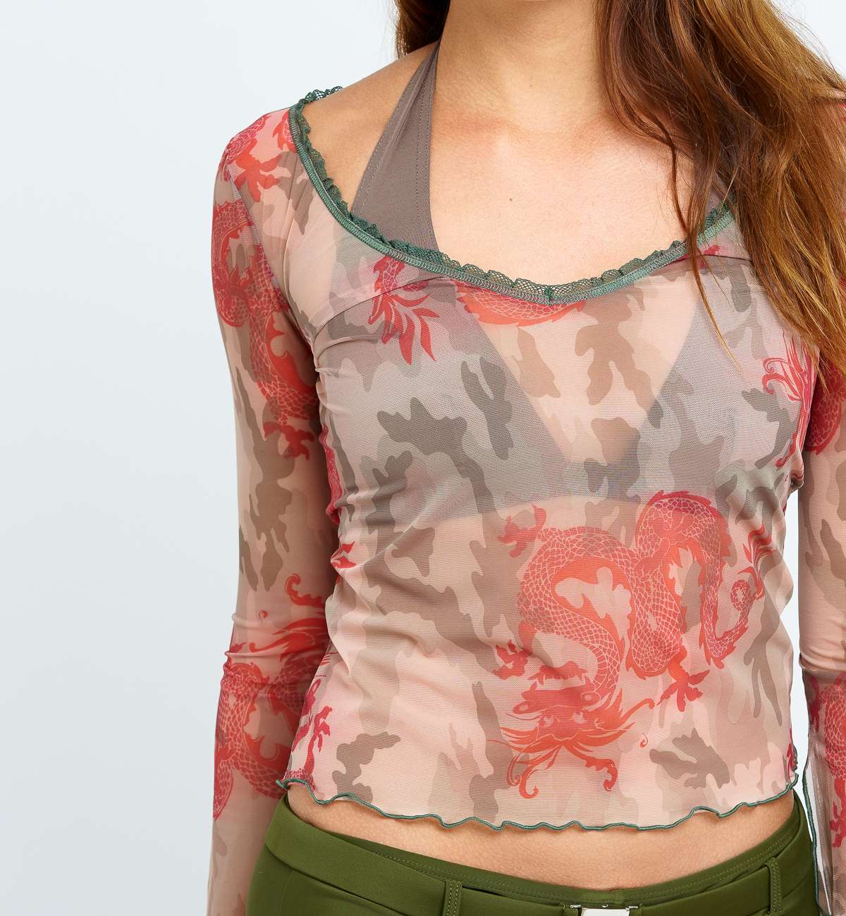 Top Plage Camouflage Dragon