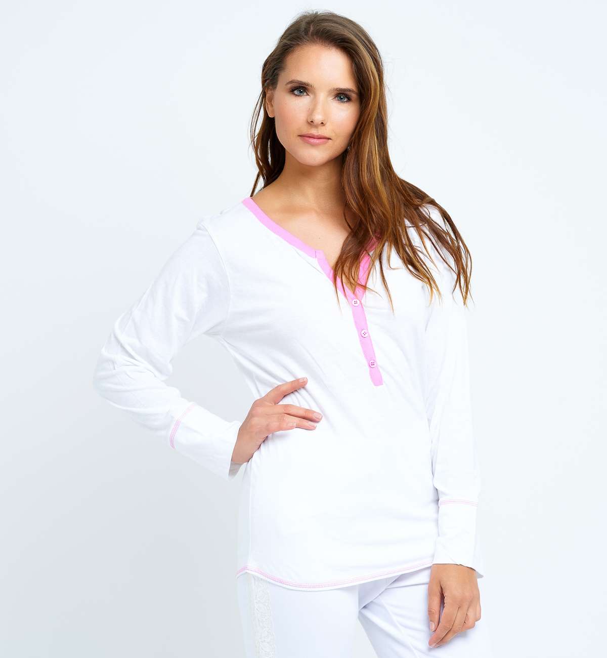 T-shirt coton manches longues