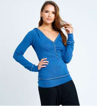 T shirt col v pastel 2
