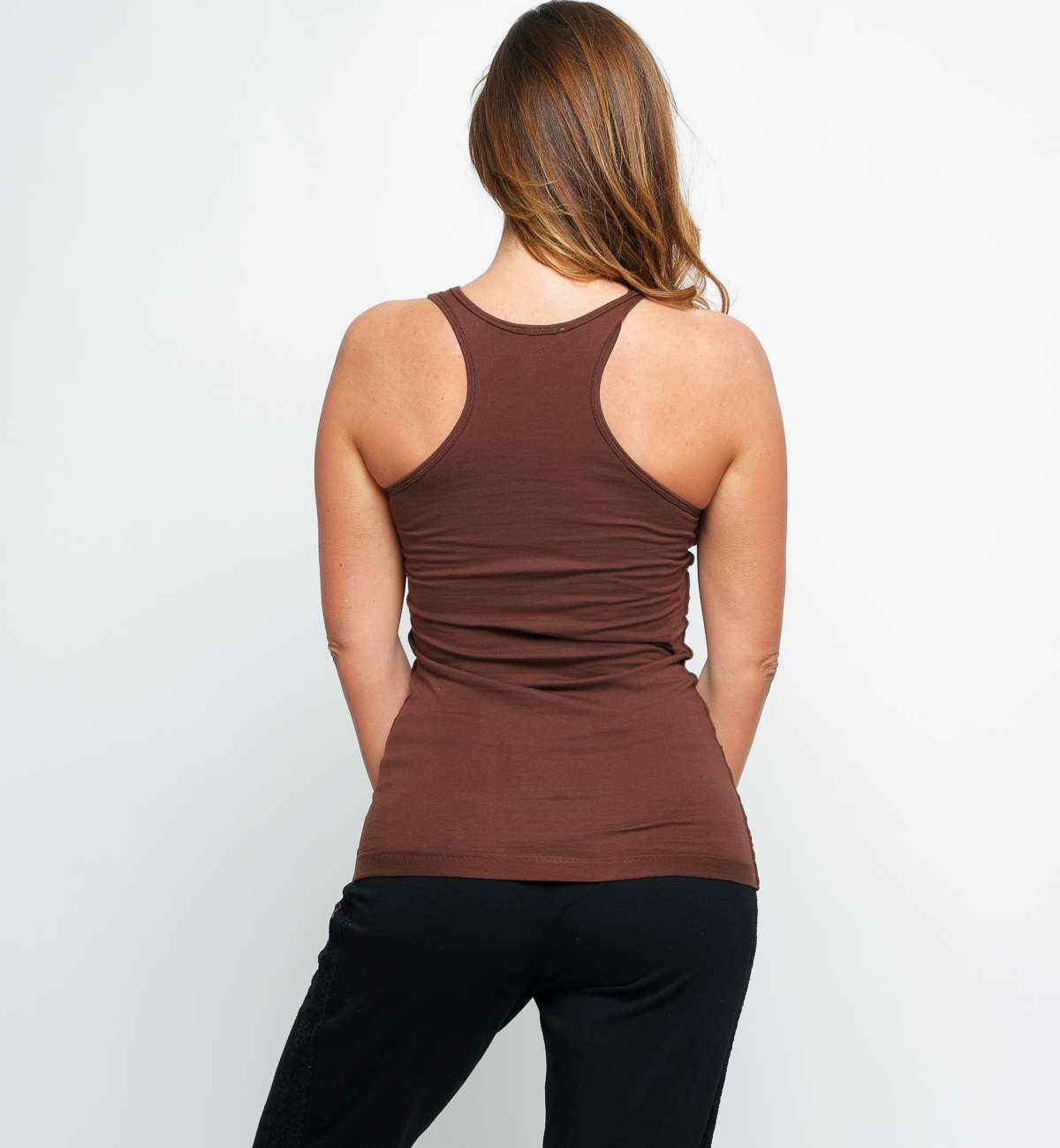 Débardeur long Coton Guipure