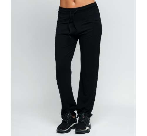 Pantalon Bambou bande dentelle