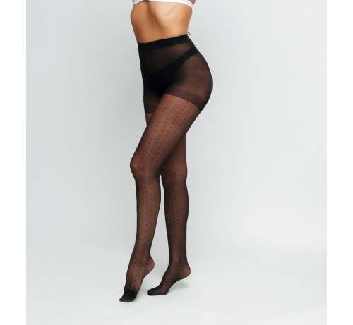 Collant plumetis