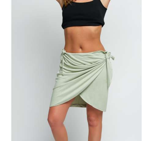 Jupe Noeud Croisée Bambou