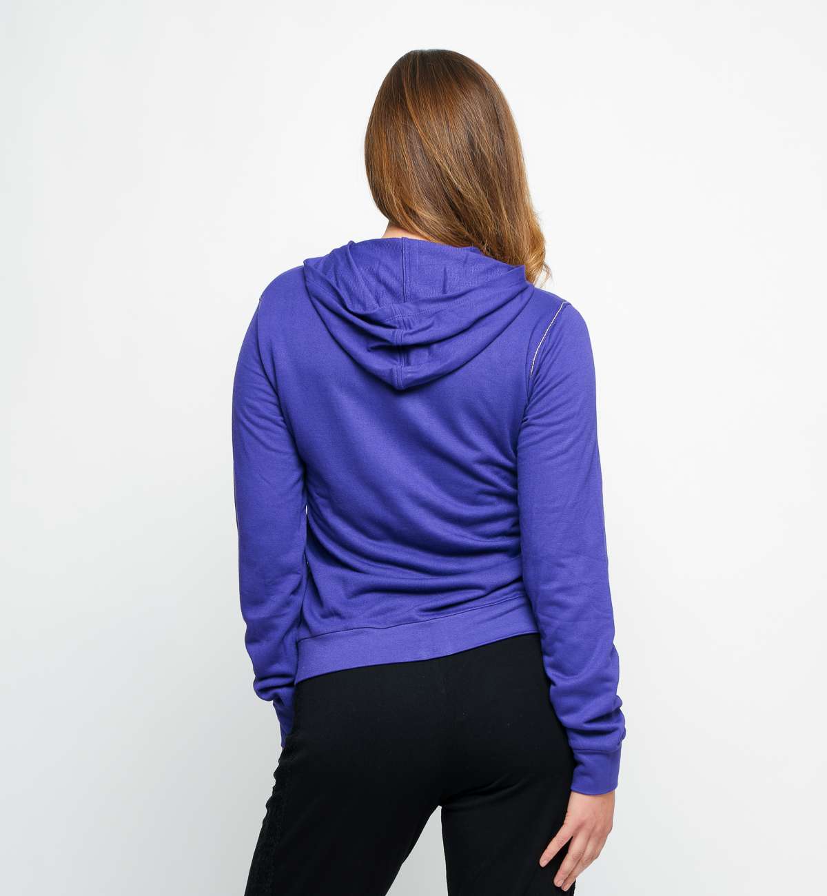 Gilet Capuche Bambou Broderie Coeur