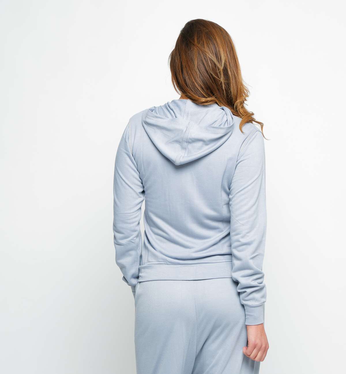 Gilet Capuche Bambou Broderie Coeur Gilet Capuche Bambou Broderie Coeur