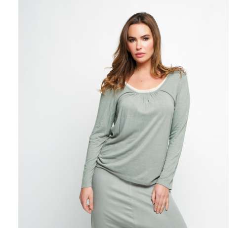 T-shirt double bambou manche longue