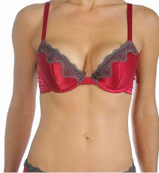 Soutien gorge push up soie Sonia