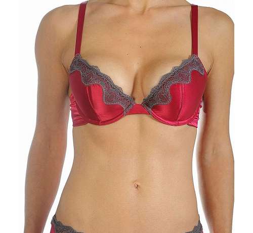 Soutien gorge push up soie Sonia
