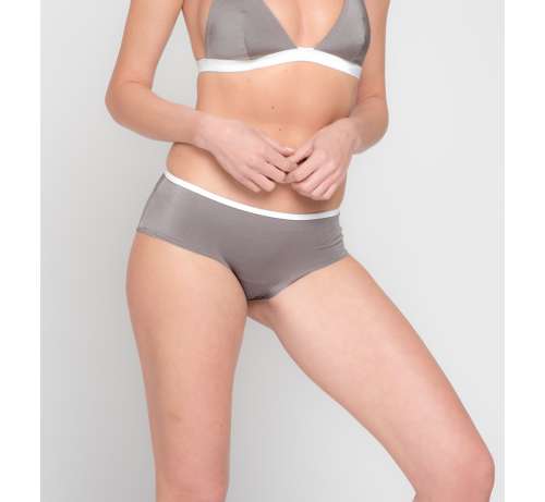 Shorty maillot de bain gris