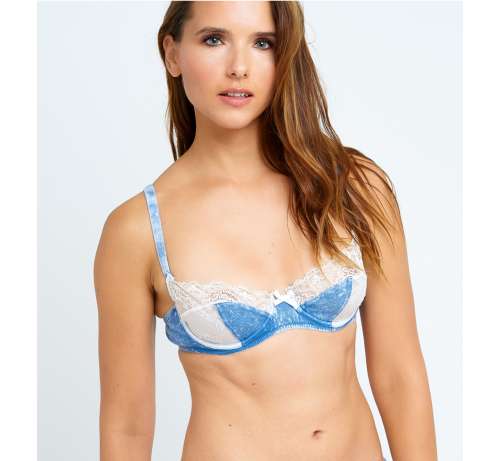 Soutien gorge classique délavé dentelle