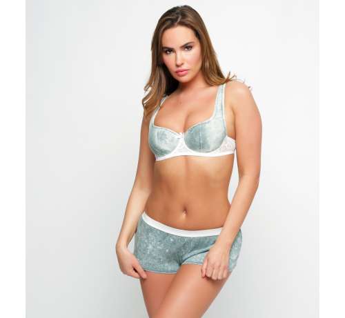 Soutien gorge corbeille délavé dentelle