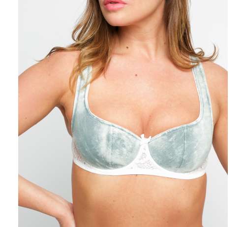 Soutien gorge corbeille délavé dentelle