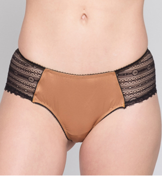 Shorty Satin Dentelle...