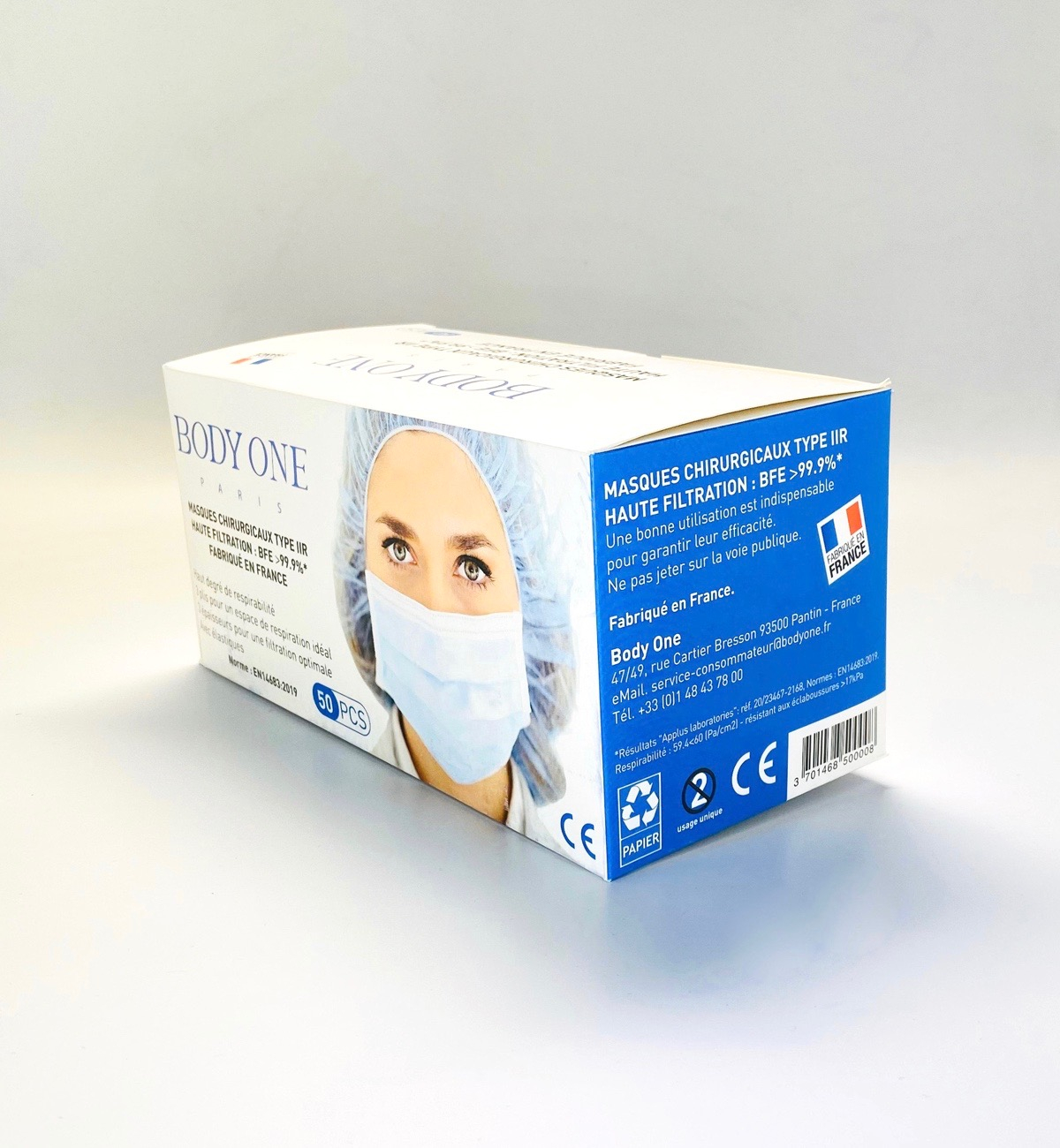 Masques chirurgicaux Type IIR...